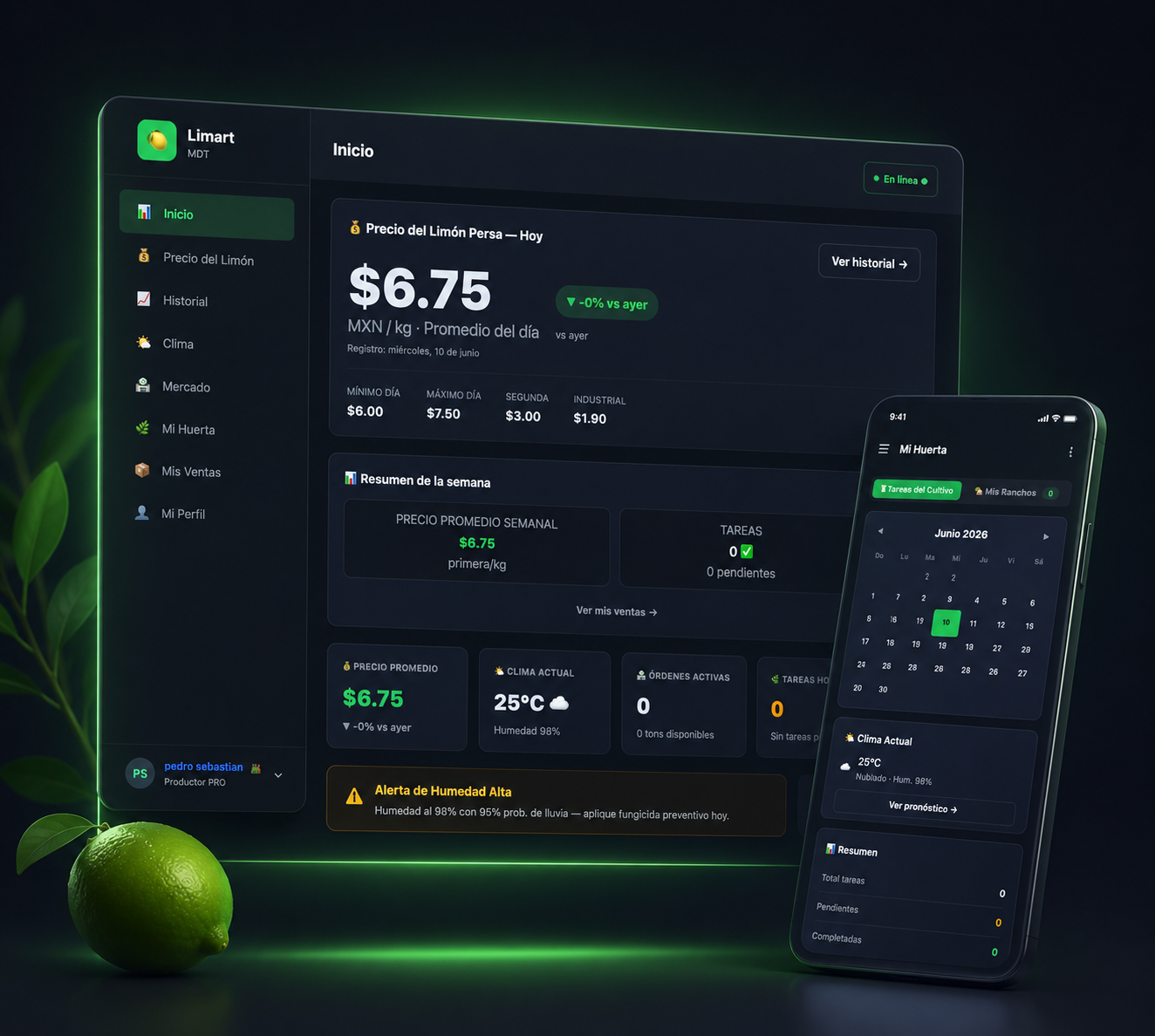 App Limón Persa